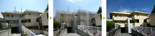 神戸市内　介護施設工事写真　その２