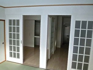 神戸市灘区　賃貸マンション工事写真　その１